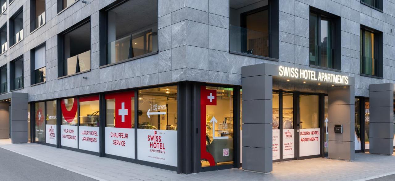 Swiss Hotel Apartments - Интерлакен Экстерьер фото